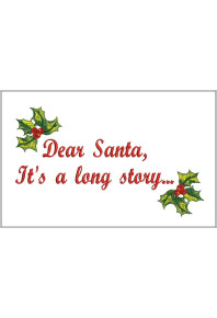 Chr030 - Dear Santa its a long story